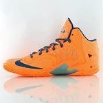 Баскетбольные кроссовки Nike Lebron XI «Atomic Orange» - картинка